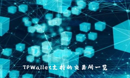 TPWallet支持的交易所一览