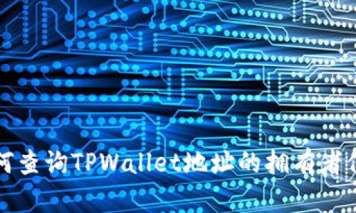 如何查询TPWallet地址的拥有者信息